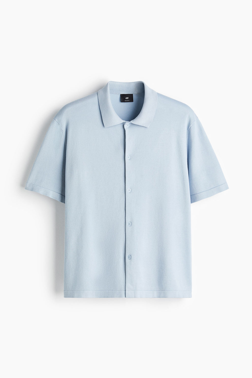 Camisa en punto fino Regular Fit - H&m фото 3