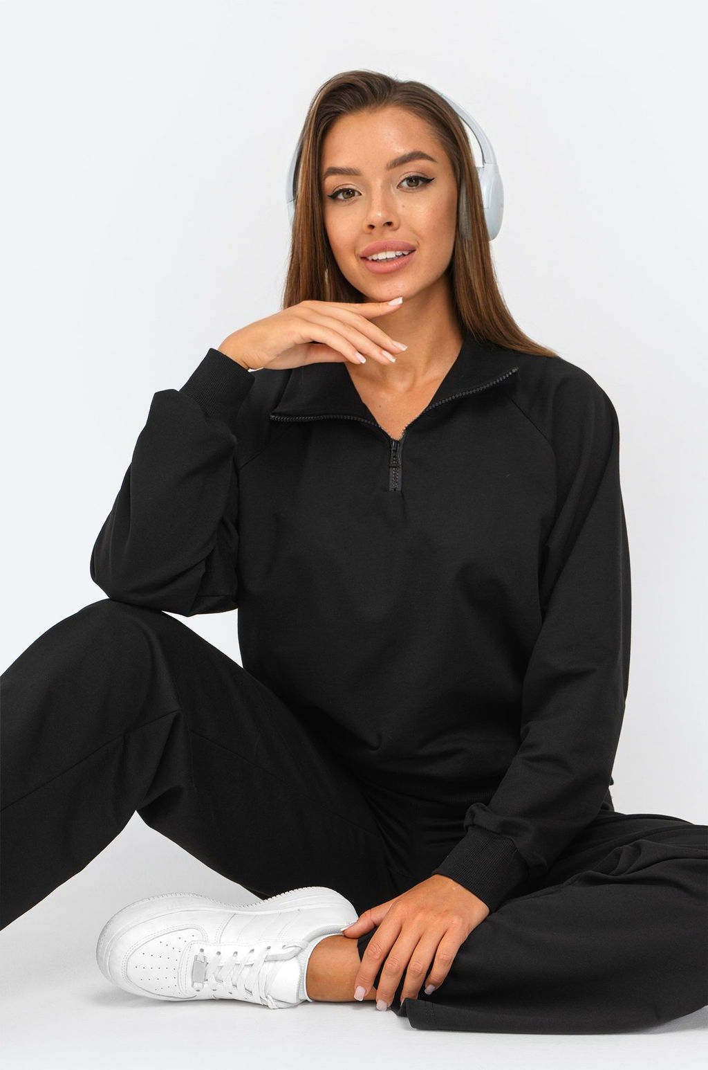 Женский костюм из футера двухнитки Happyfox