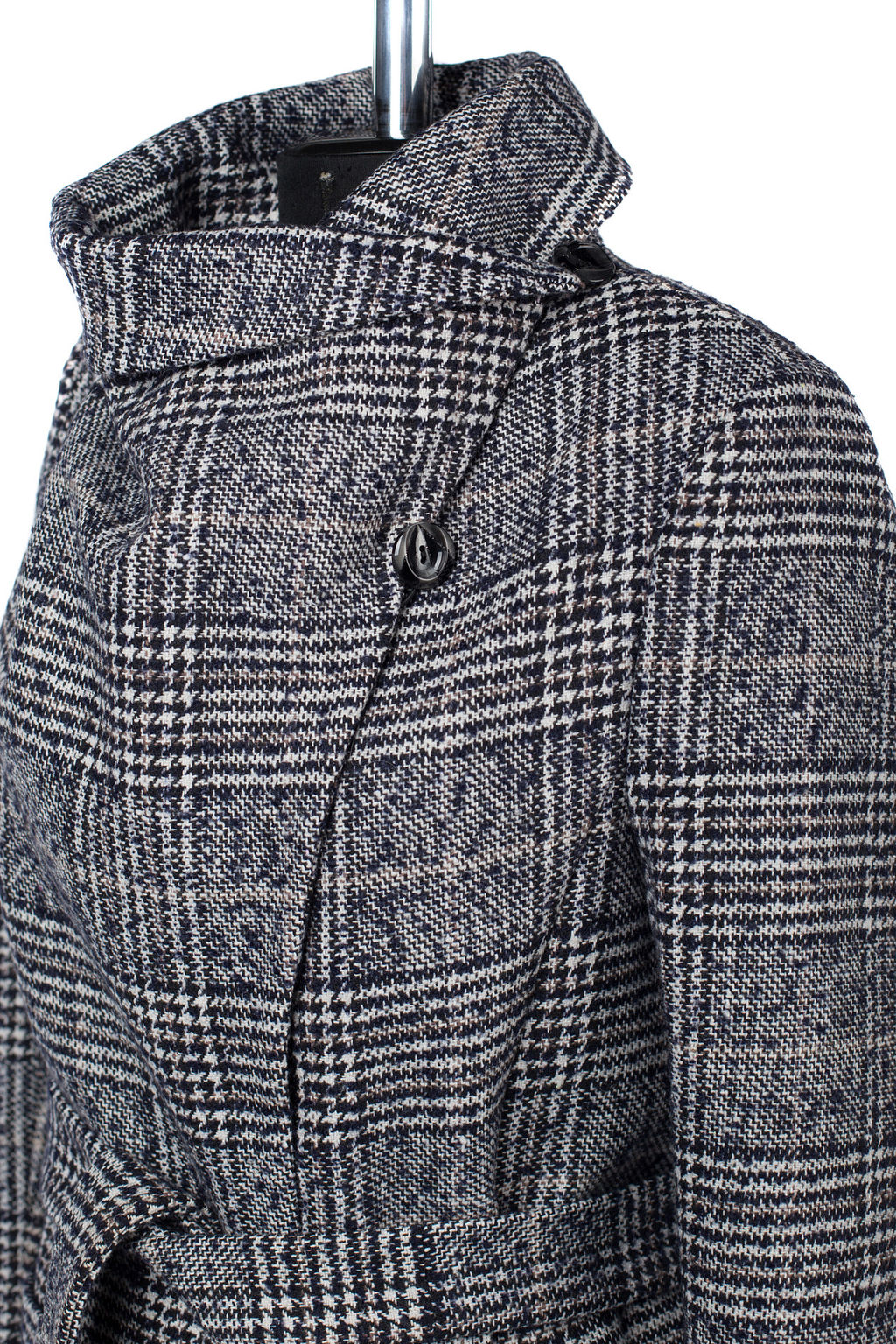 01-09459 Пальто женское демисезонное (пояс) - El podio фото 9