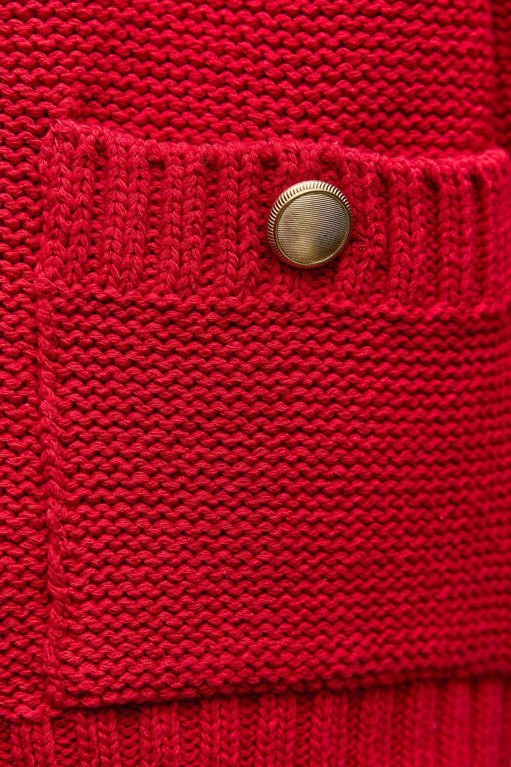 PLAIN KNIT CARDIGAN - Zara фото 8
