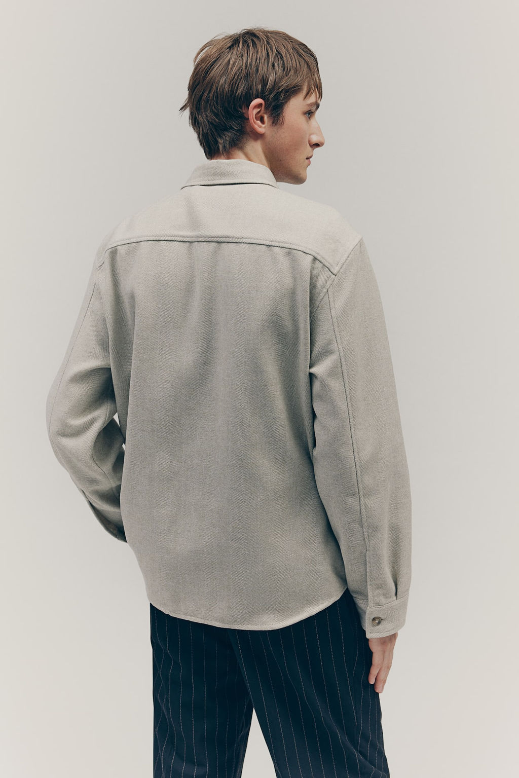 Sobrecamisa de fieltro Regular Fit - H&m фото 5