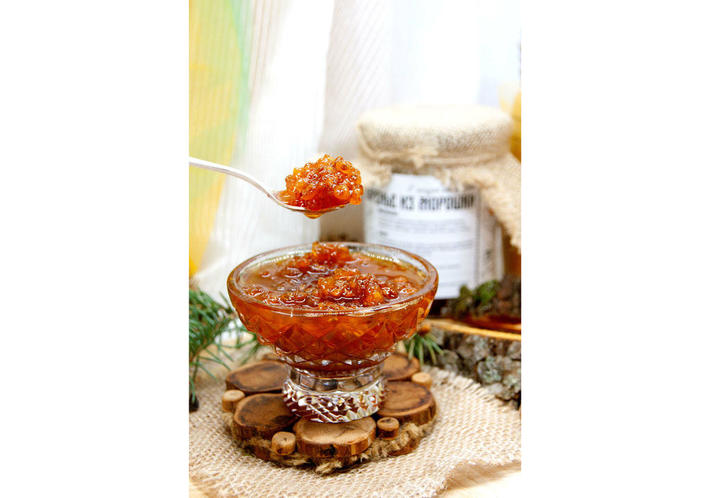 Варенье из Морошки баночка 465 г Крафт упаковка