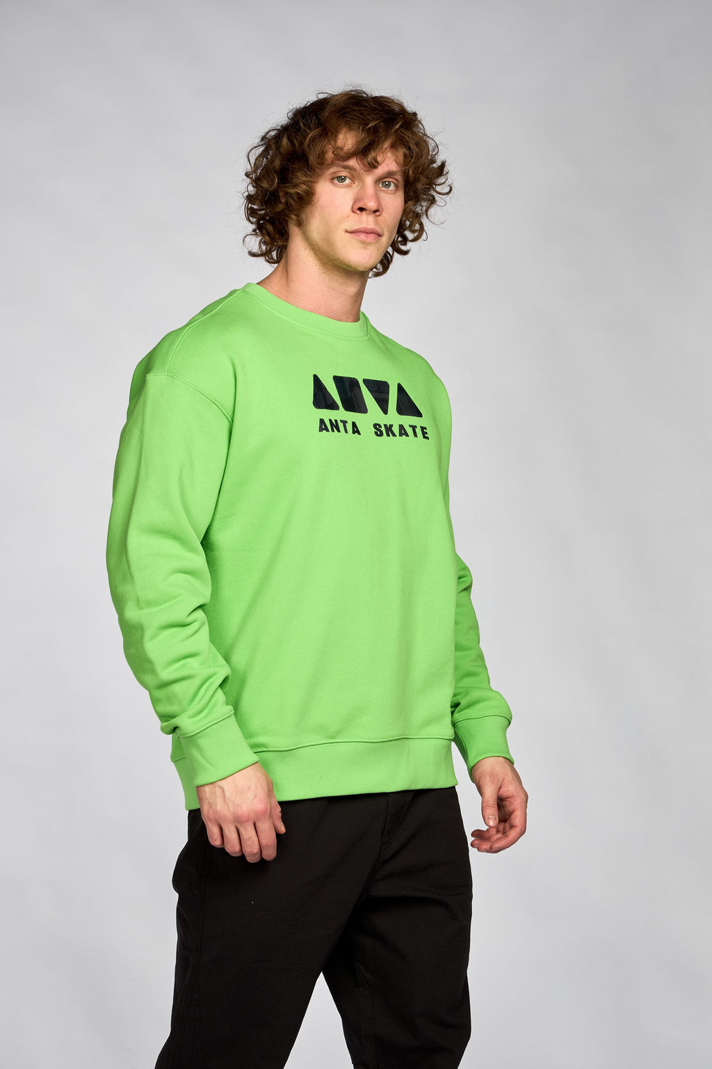 Свитшот Зеленый - Anta фото 3