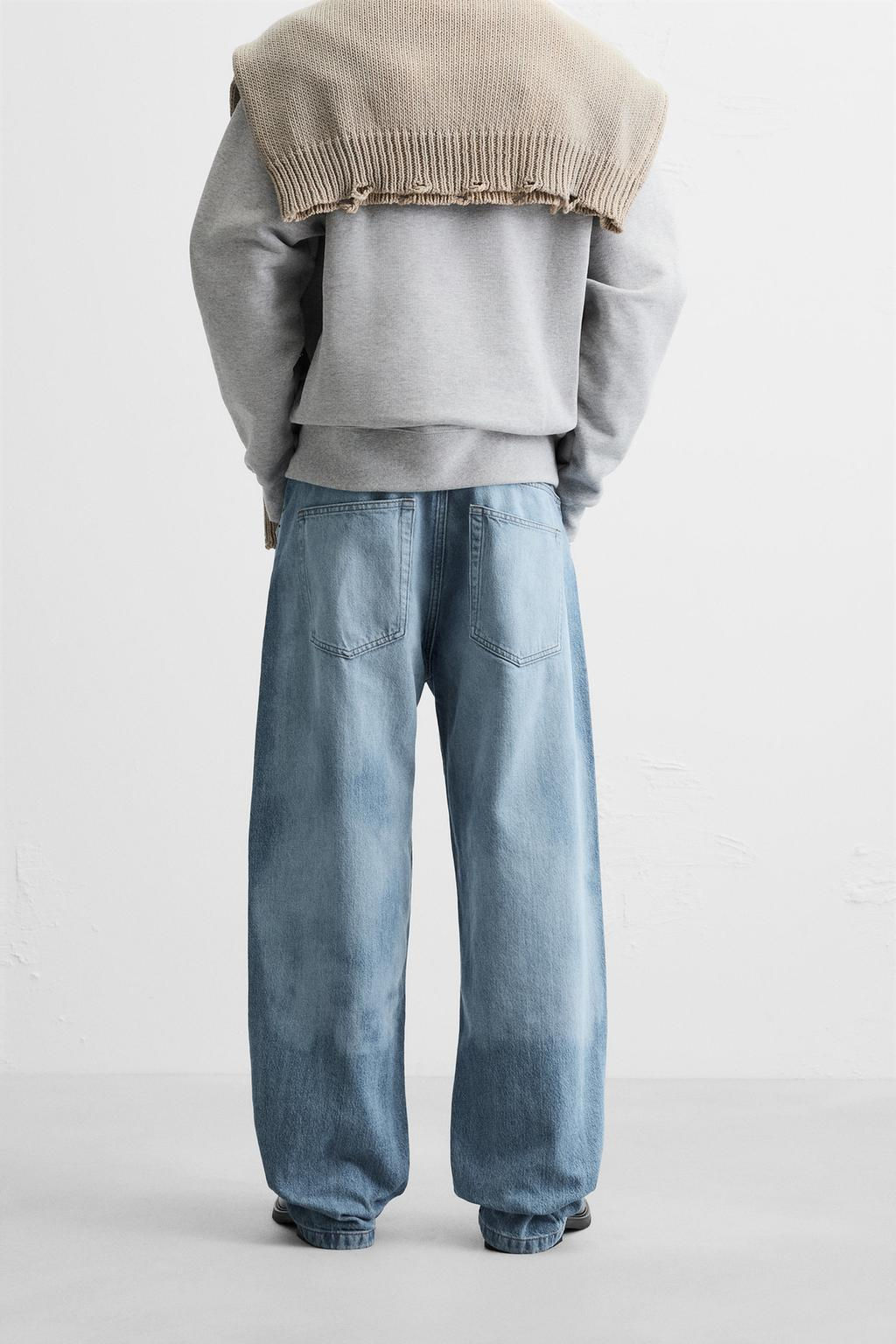 GRADIENT BAGGY FIT JEANS - Zara фото 3