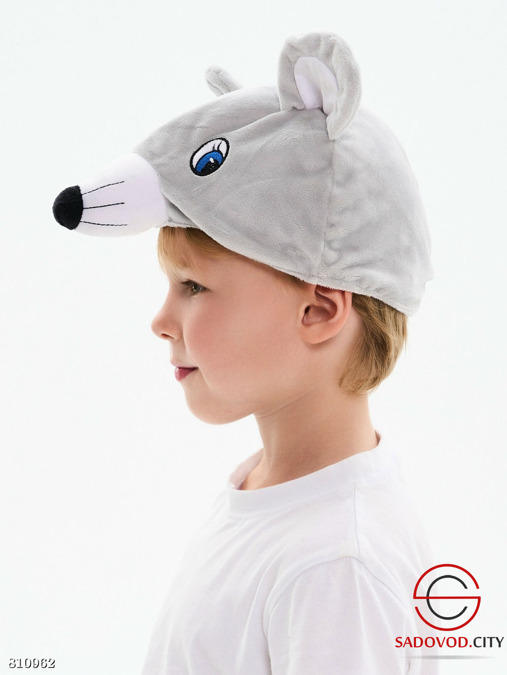 Шапка-маска "Мышка" для праздников