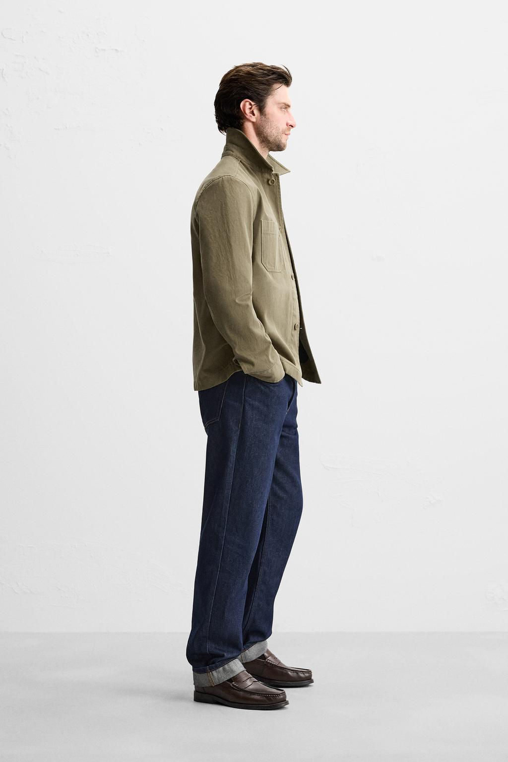 OVERSHIRT WITH POCKETS - Zara фото 4
