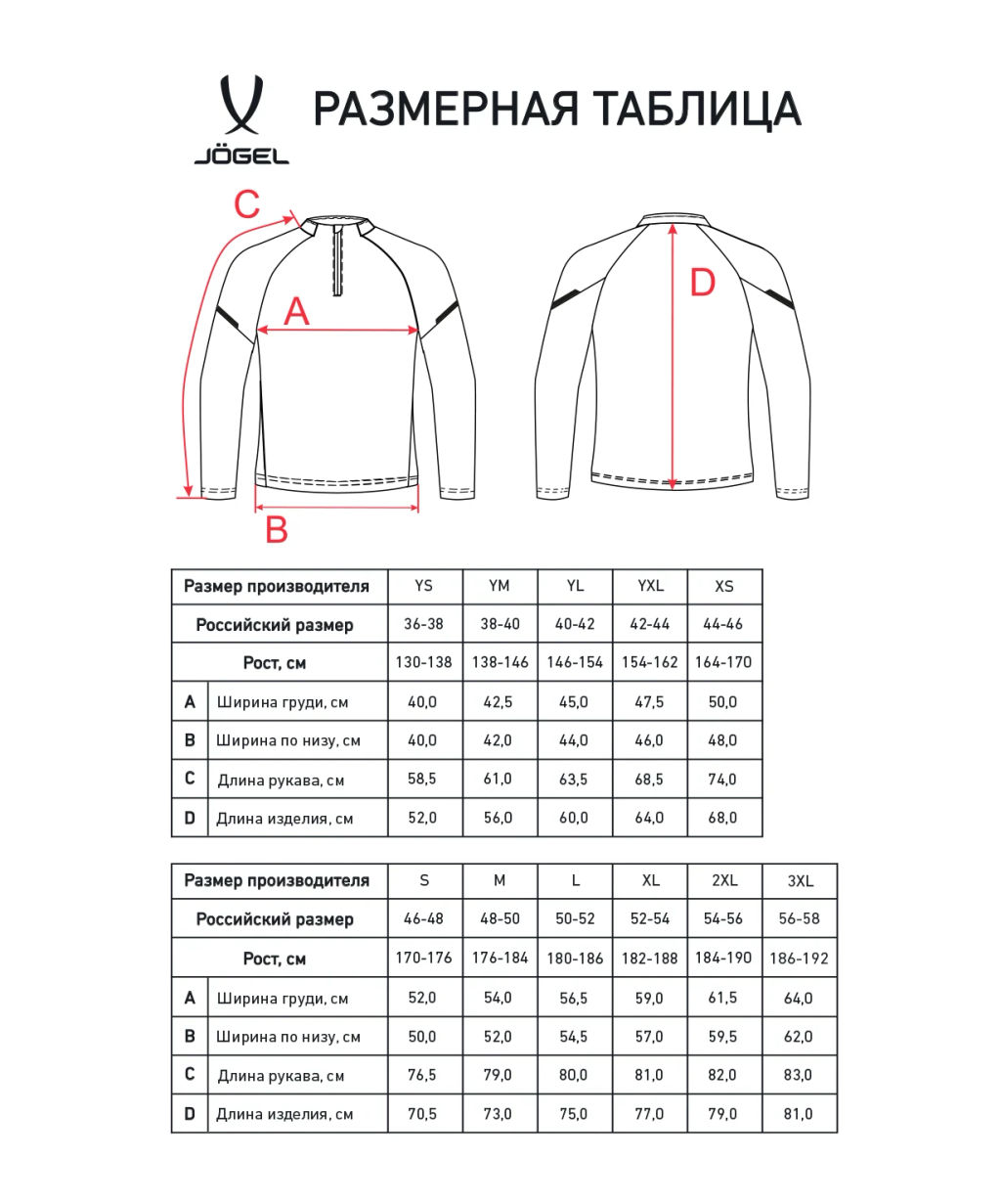 Джемпер тренировочный JOGEL CAMP 2 Training Top, синий  фото 10