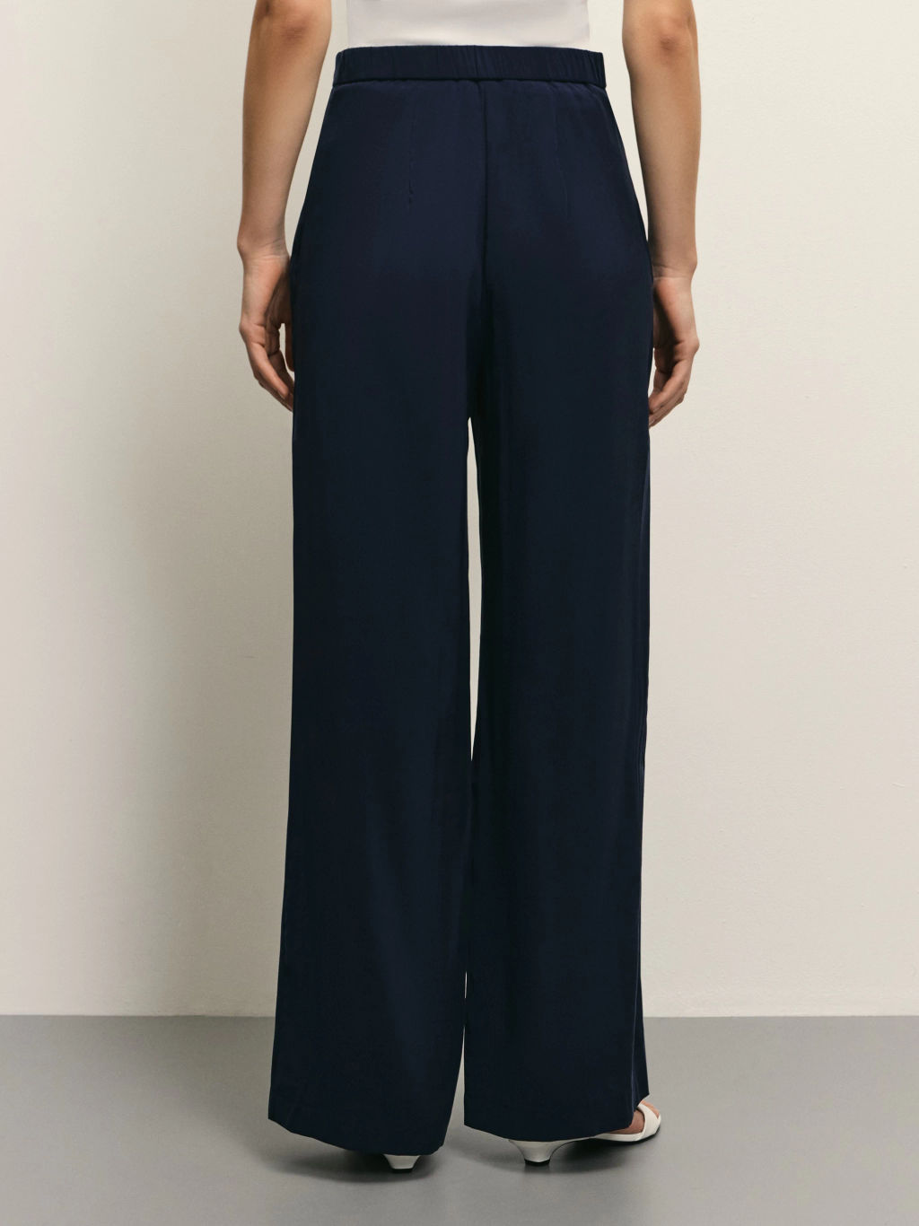 Прямые брюки из вискозы / Zarina  фото 4