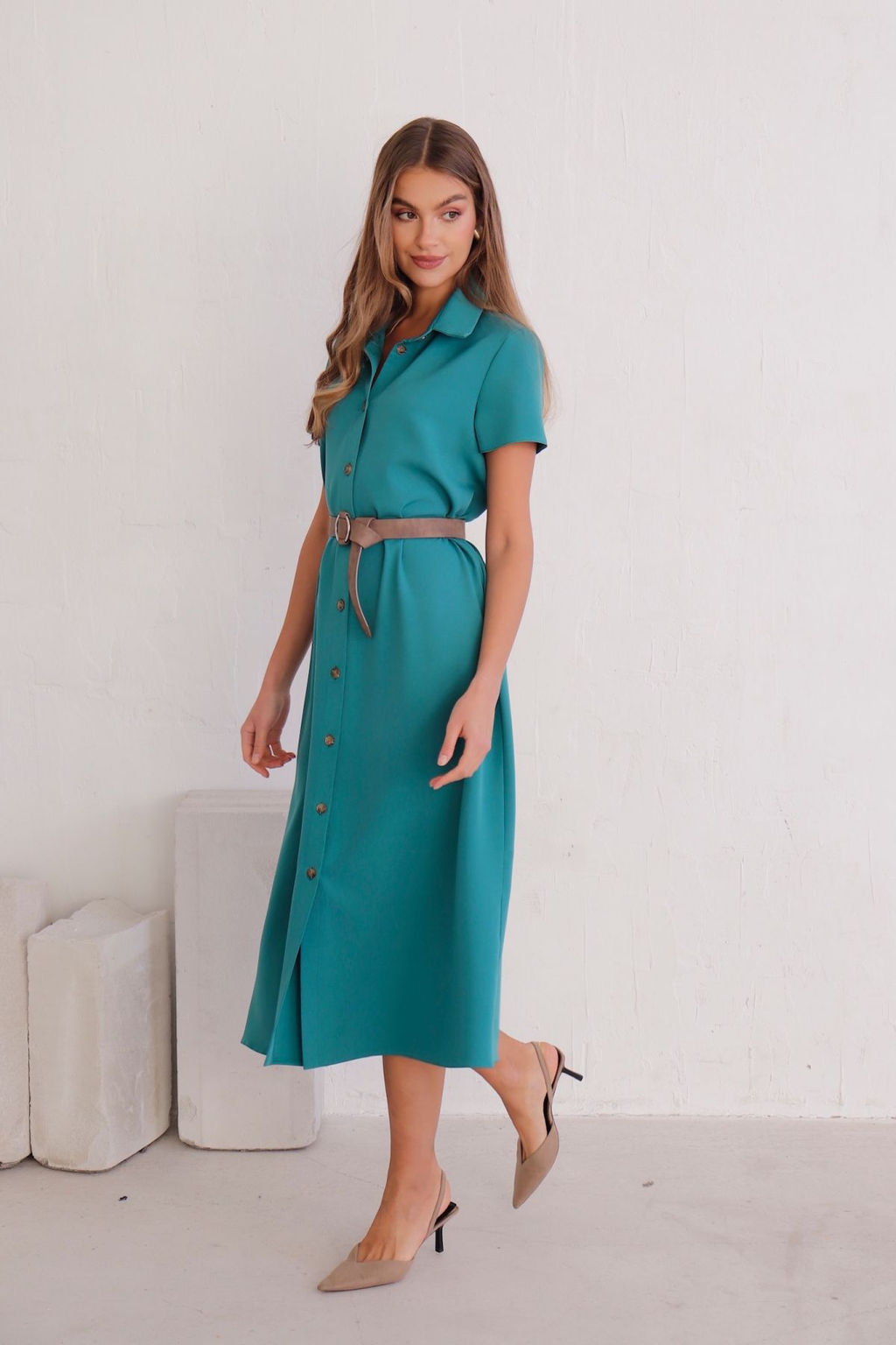 11687 Платье-рубашка - Martichelli фото 14