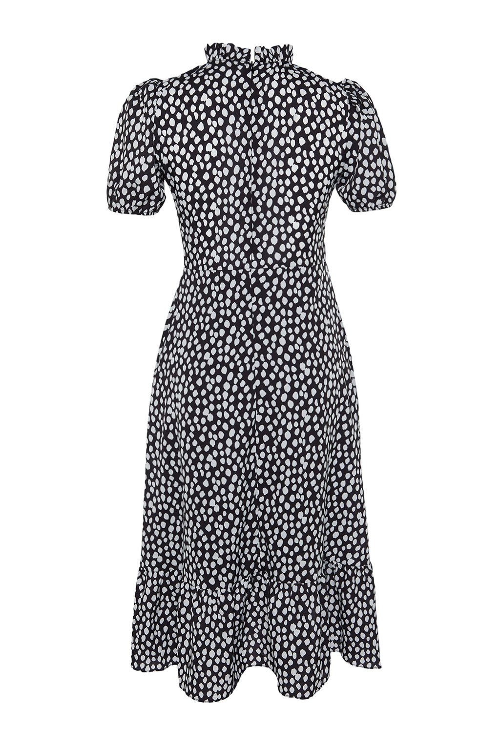 TRENDYOLMILLA Ac?k Mavi Cicekli A Kesim F?rf?rl? Midi Dokuma Elbise TWOSS20EL0894  фото 53