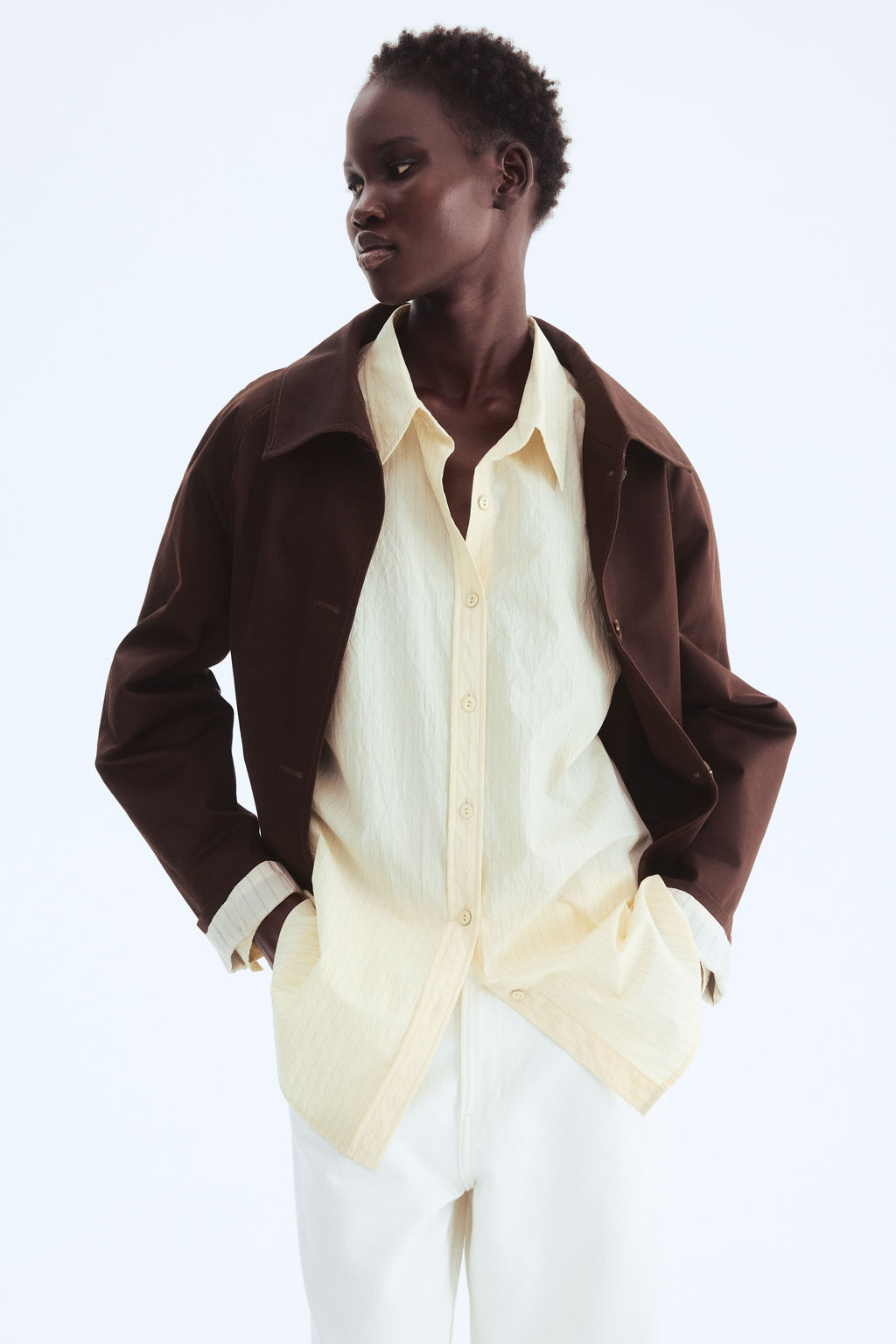 Chaqueta de sarga - H&m фото 4