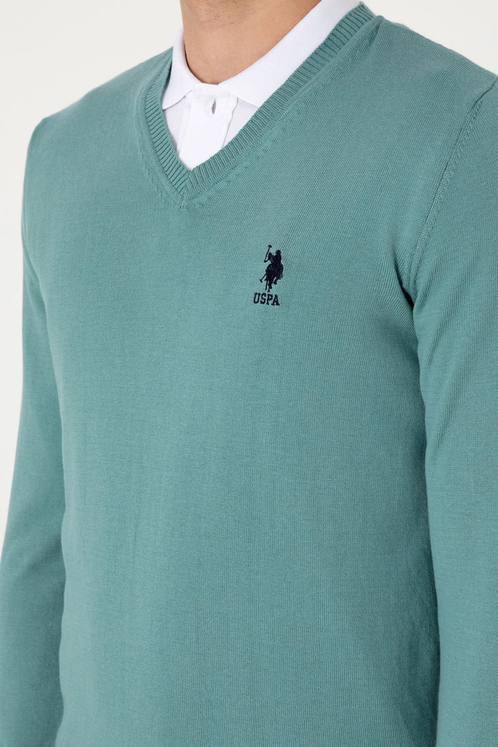 Erkek Mint Basic Kazak Sepette S_rpriz _ndirim - U.s. polo assn фото 7