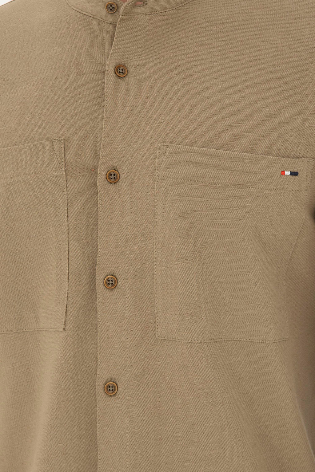 Мужской вязаный кардиган цвета хаки - U.s. polo assn фото 14