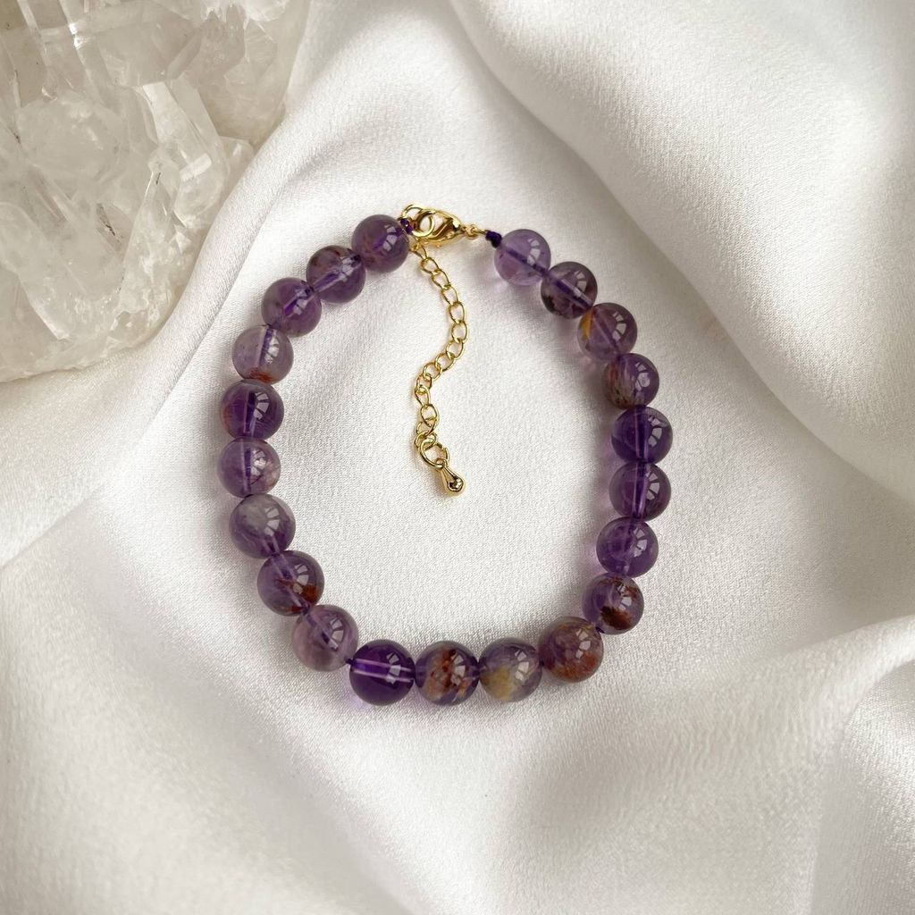 Браслет из Ауралита "Канадский Аметист" 16 см +