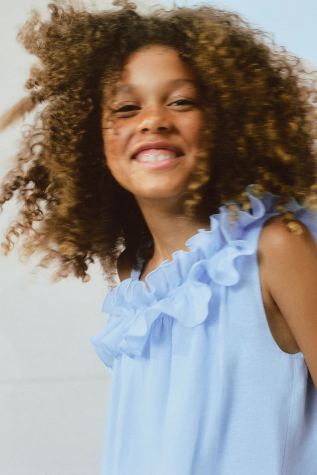 RUFFLED DRESS. 100% LINEN - Zara фото 5