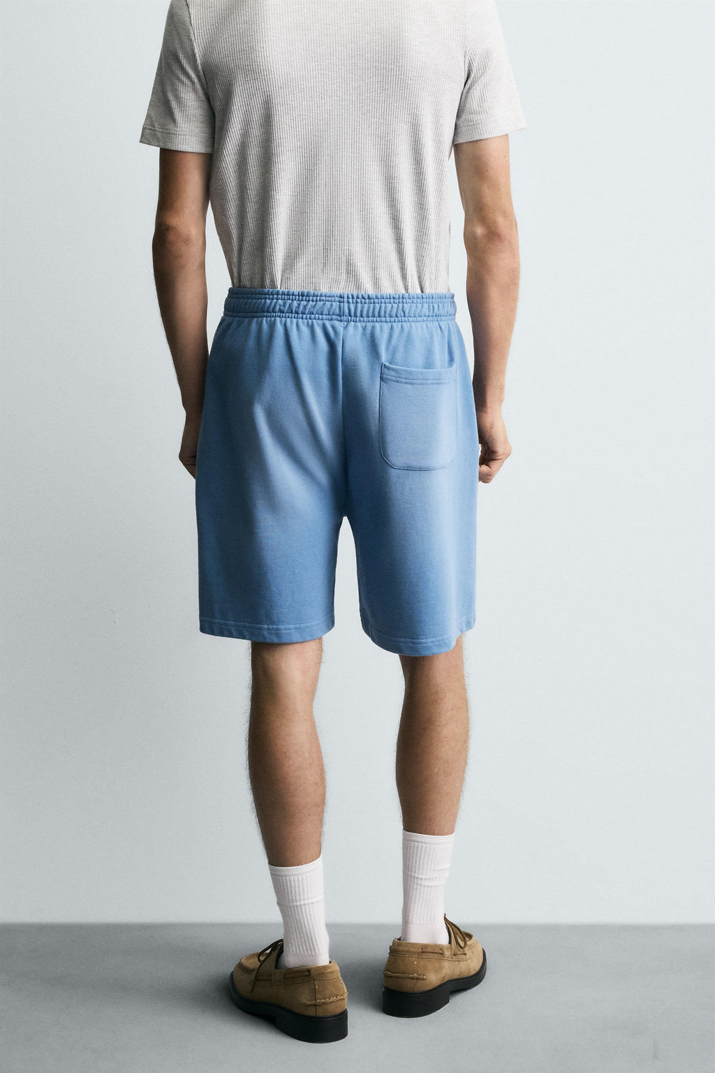 SPRAY WASHED BERMUDA SHORTS - Zara фото 3