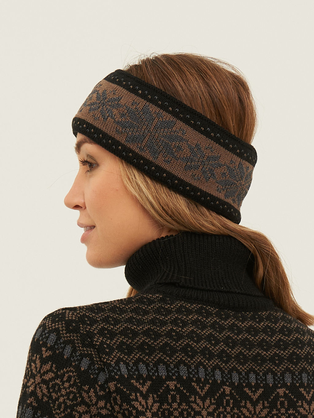 Повязка на голову а1284 черный