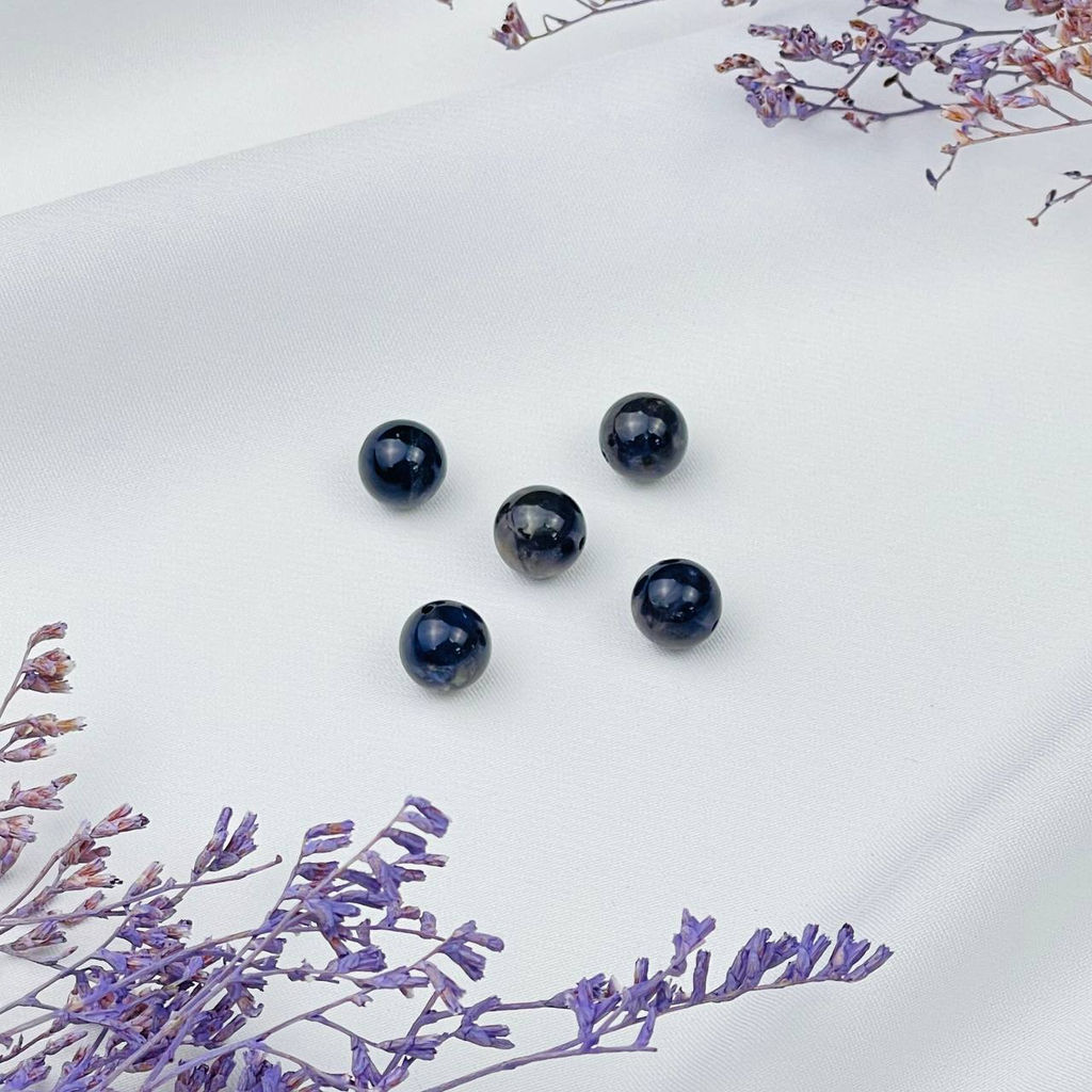 Бусины для украшений из Иолита (5 шт)