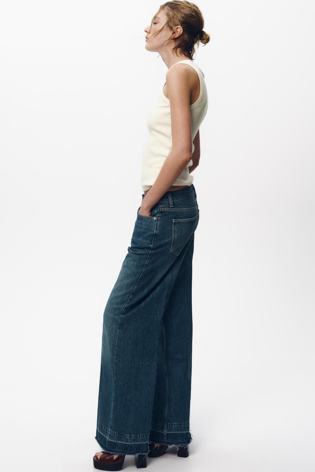 Z1975 WIDE LEG HIGH-RISE JEANS - Zara фото 3
