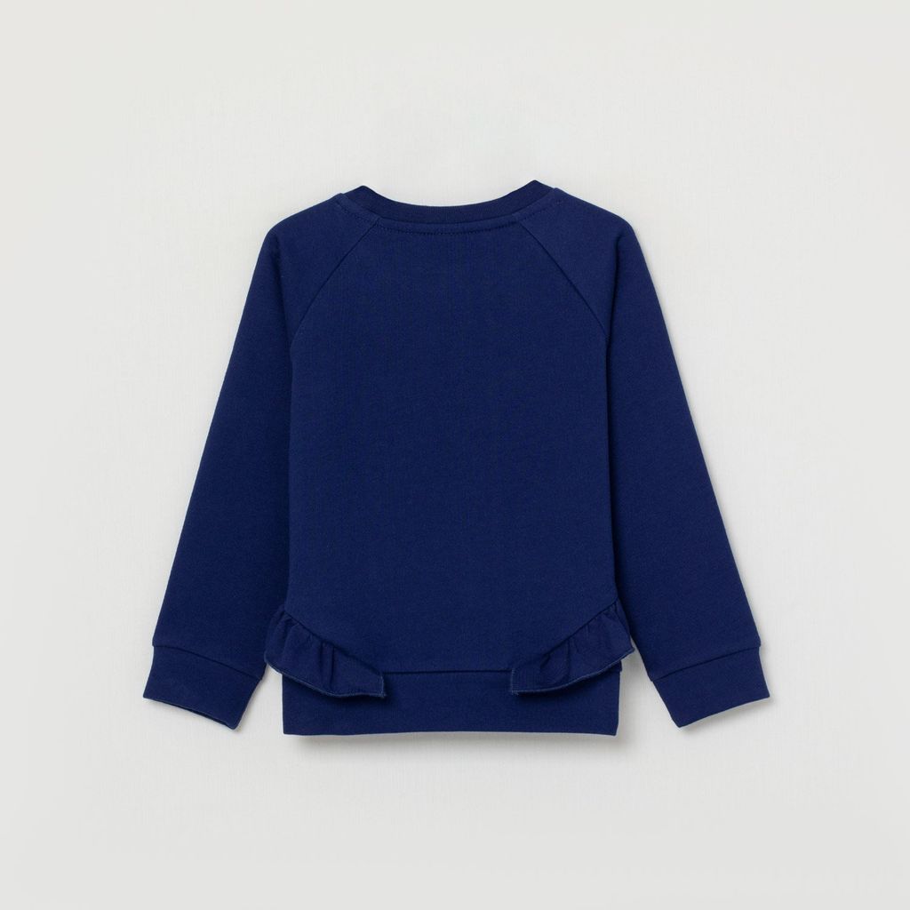 CRB wear/CWKG 62810-41-282 Джемпер модель свитшот для девочки, темно-синий/Ex.Cherubino фото 4