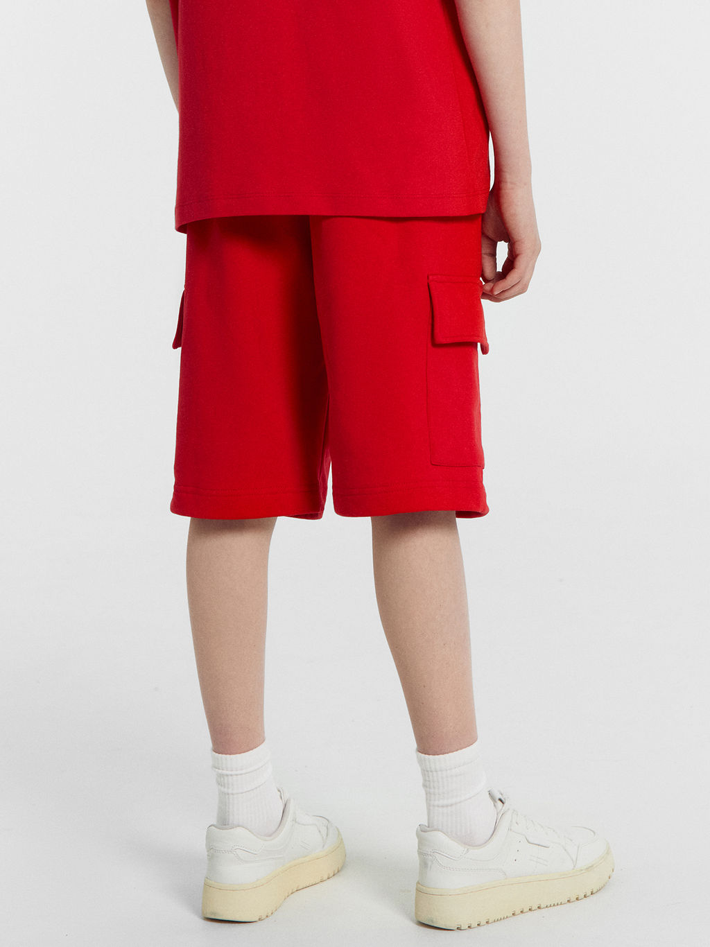 Шорты для мальчиков в красном цвете - Mark formelle фото 3