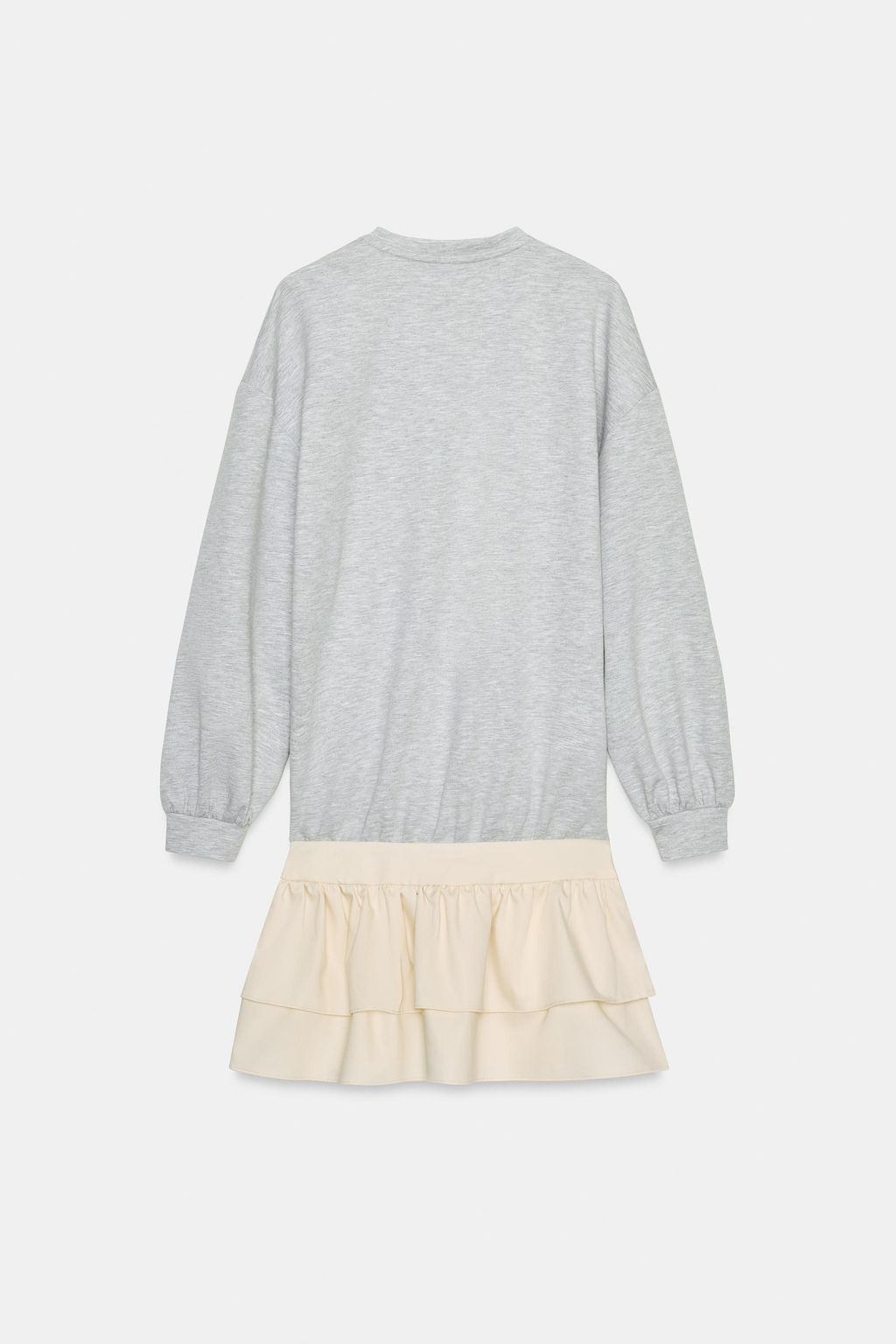 SHORT DRESS WITH CONTRAST RUFFLES - Zara фото 7