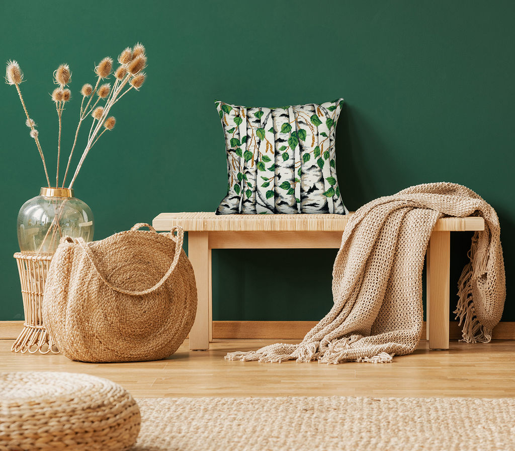 Набор для вышивания PANNA PD-7475 Подушка. Березы 40 х 40 см