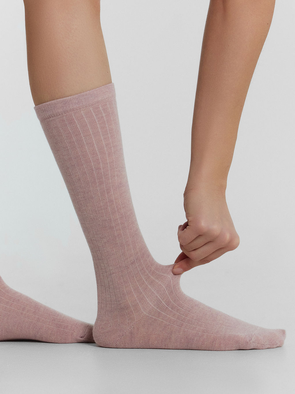 Цена за 5 пар! Носки женские розовые