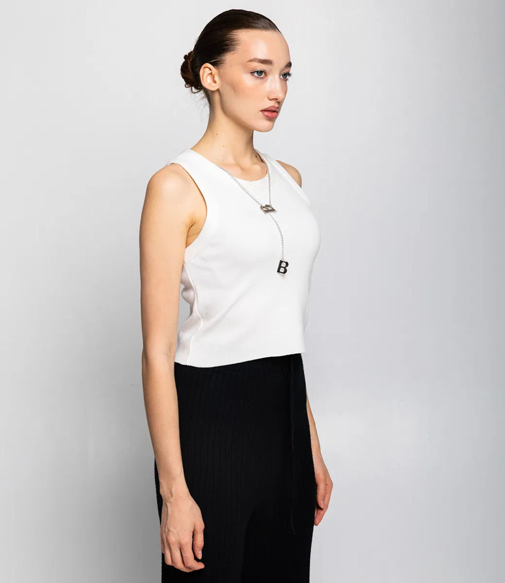 Майка #КТ0863, белый