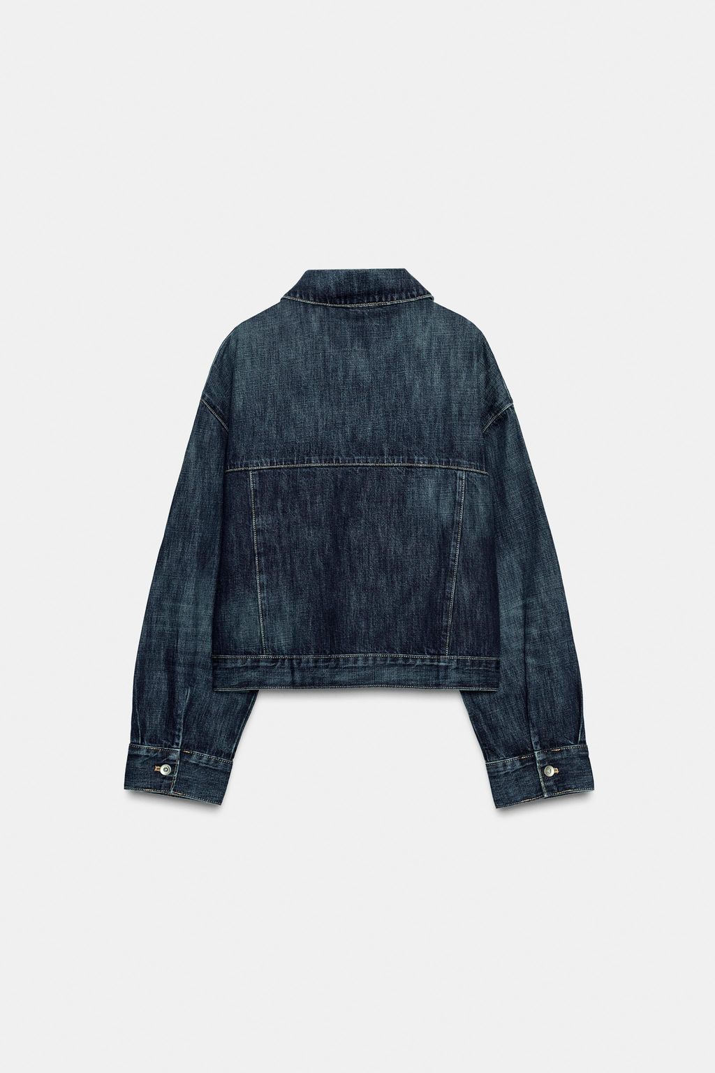 TRF TAB DENIM JACKET - Zara фото 4
