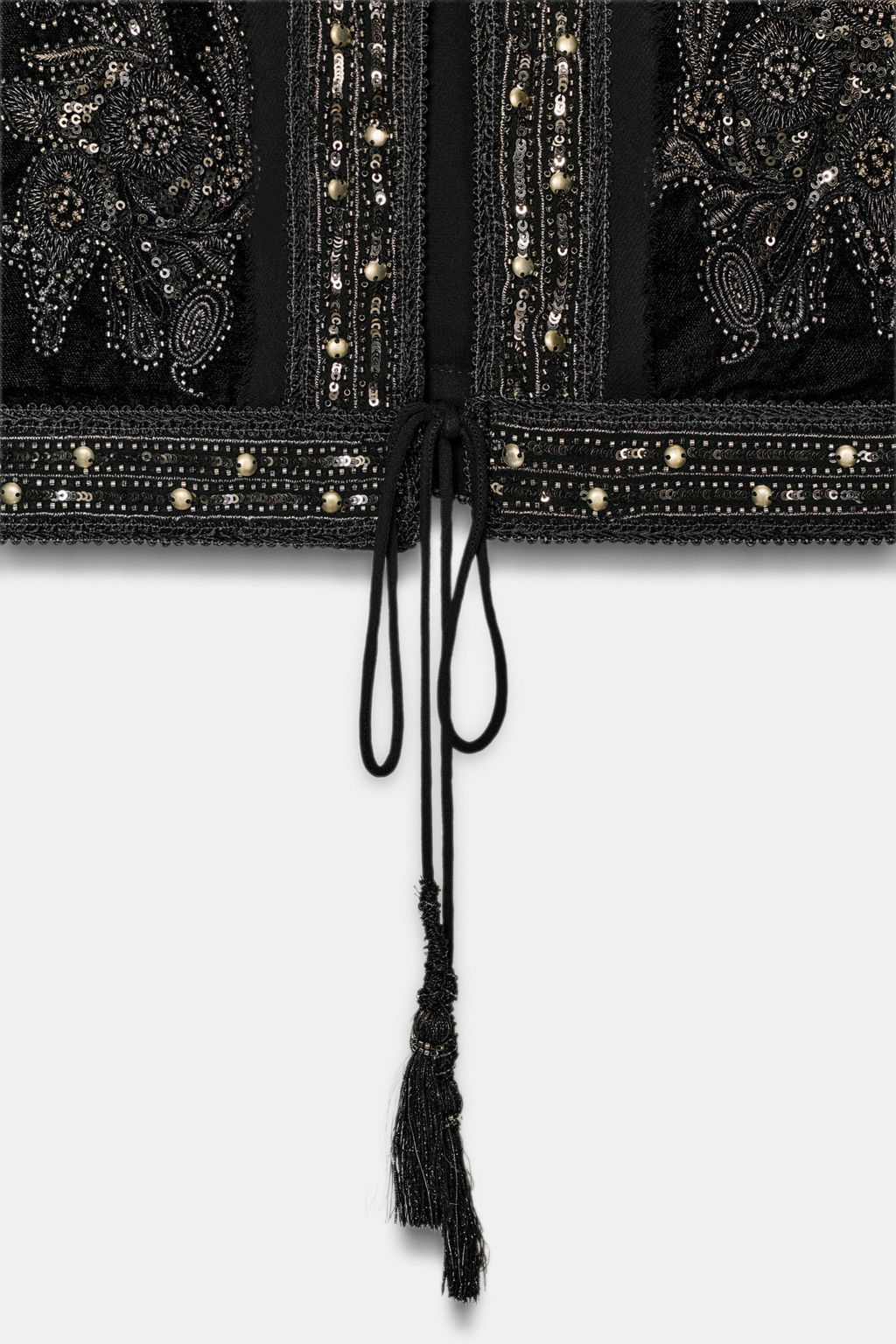 ZW COLLECTION LIMITED EDITION EMBROIDERED CROPPED JACKET - Zara фото 5