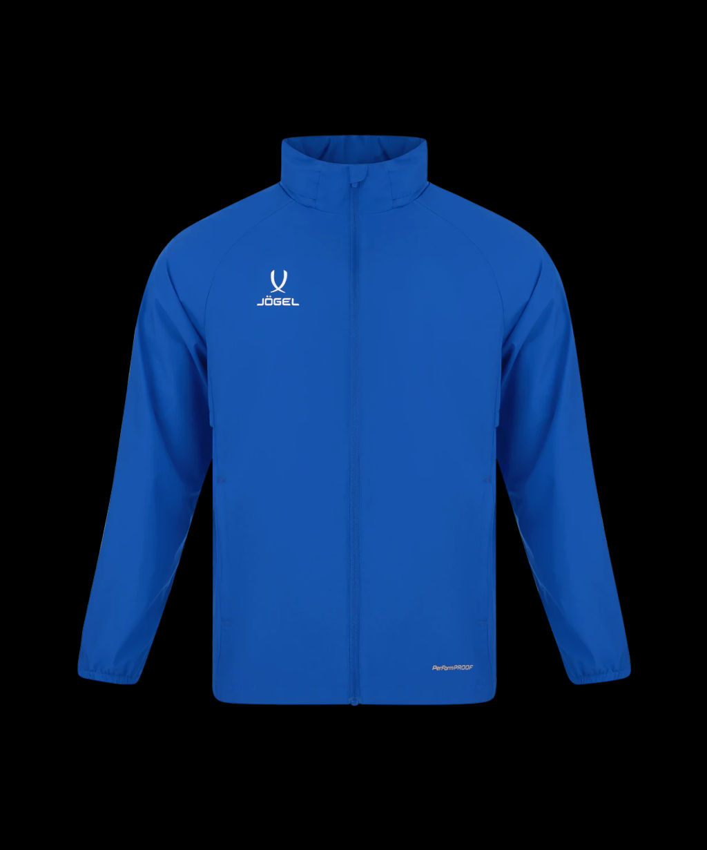 Куртка ветрозащитная JOGEL PREMIER PerFormPROOF FZ Rain Jacket, синий  фото 2