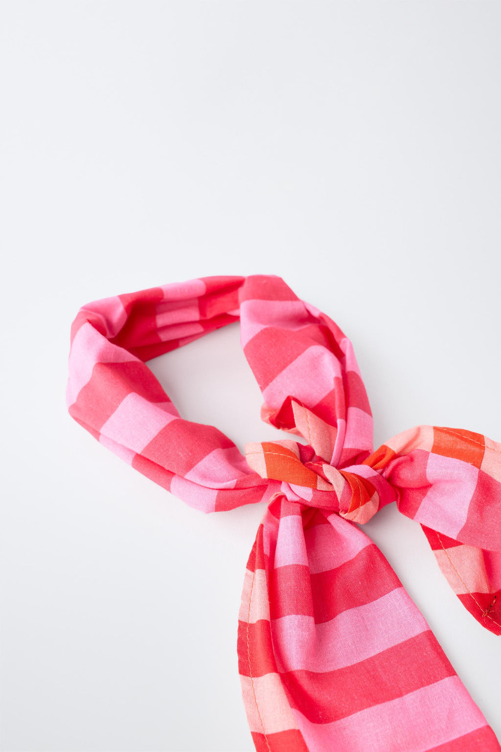 BANDANA ESTAMPADO RAYAS / Fucsia - Zara фото 3