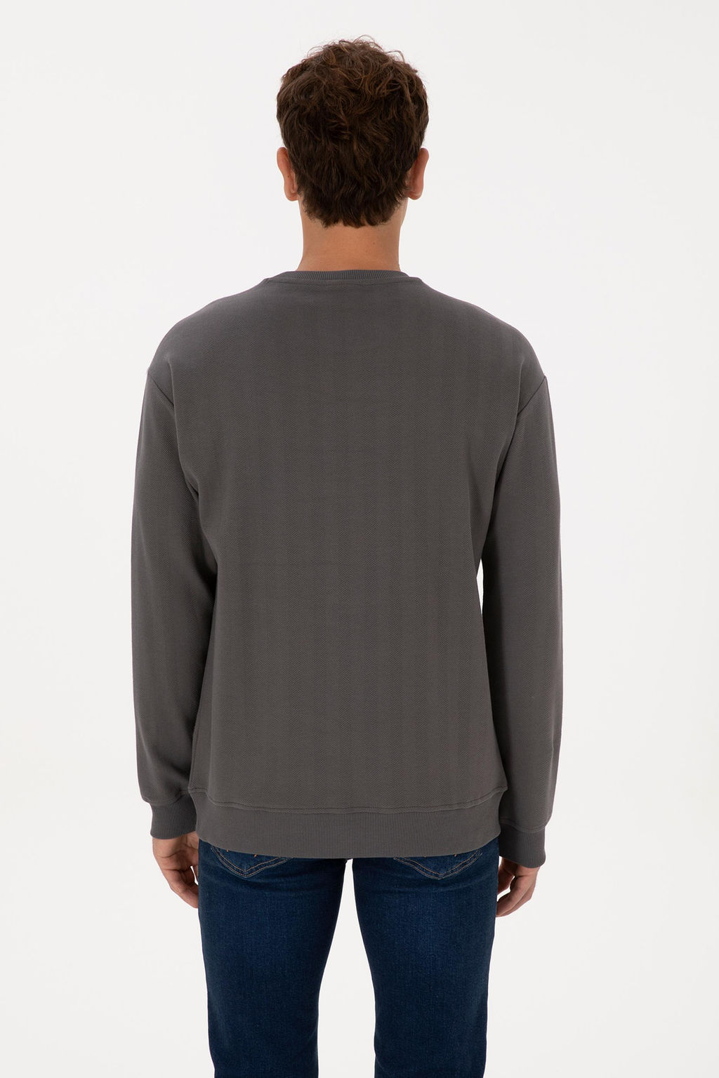 Erkek Antrasit Sweatshirt - U.s. polo assn фото 5
