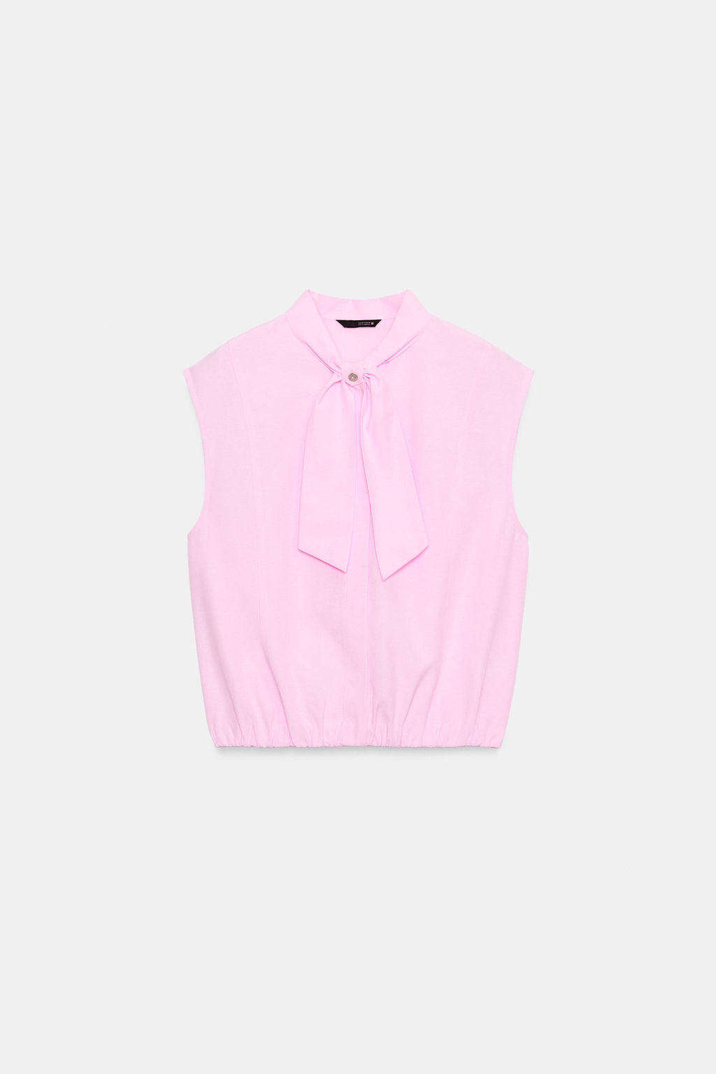 BLUSA LAZO MANGA SISA / Rosa - Zara фото 7