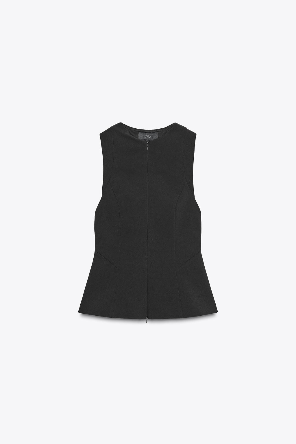 FITTED ZIP TOP - Zara фото 7