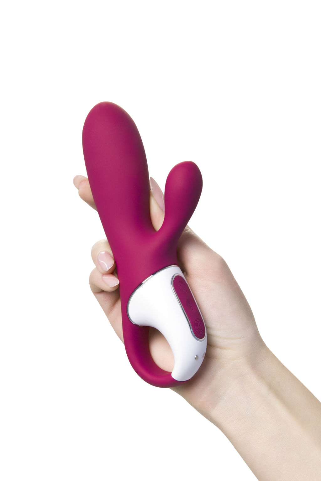 Вибратор Satisfyer Hot Bunny с клиторальным стимулятором, красный  фото 12
