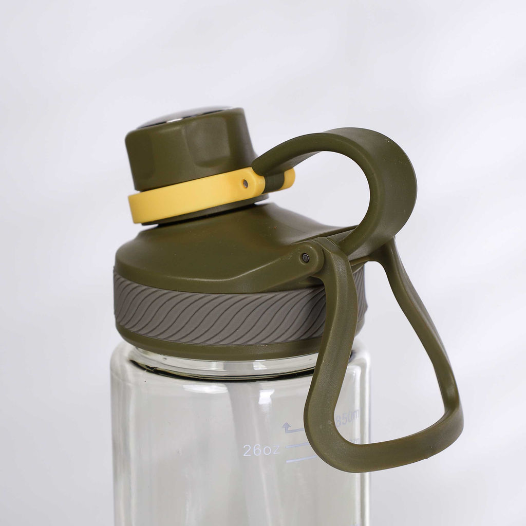 Бутылка для воды 650 ml Вуухууу-Woohooo / Пищевой PP / уп 80 / Зеленый / АКЦИЯ