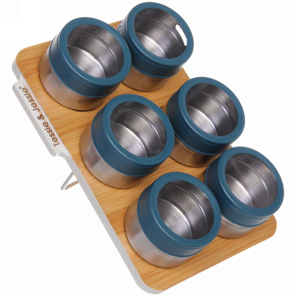 Набор емкостей для специй "Olala" 6шт на подставке 23*16см