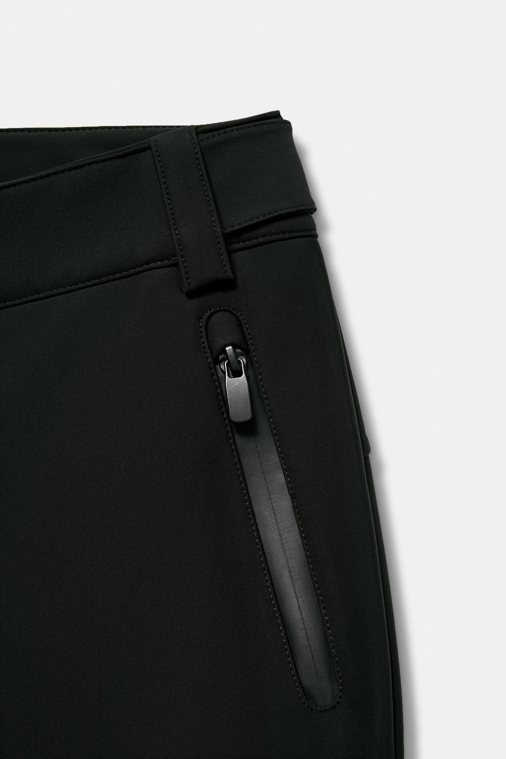 PANTAL?N FLARE WATER RESISTANT WINDPROOF RECCO® TECHNOLOGY SKI COLLECTION / Negro