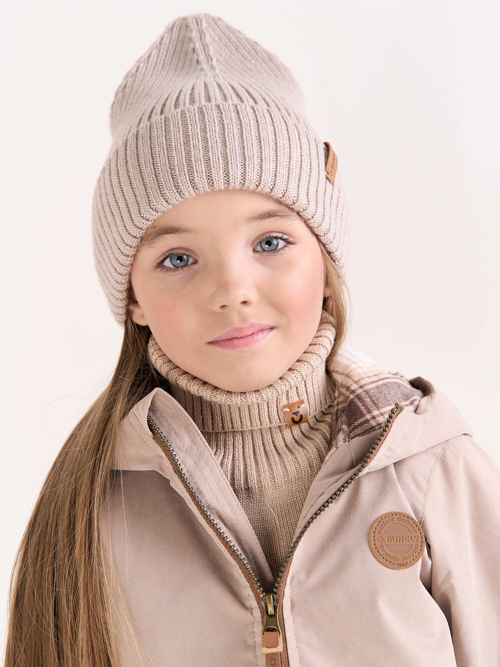 Манишка хлопковая Нюд - Bungly фото 6