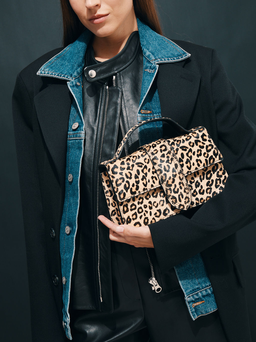 Женская сумка с ручками TENDANCE Артикул 4161153, леопардовый принт  фото 6