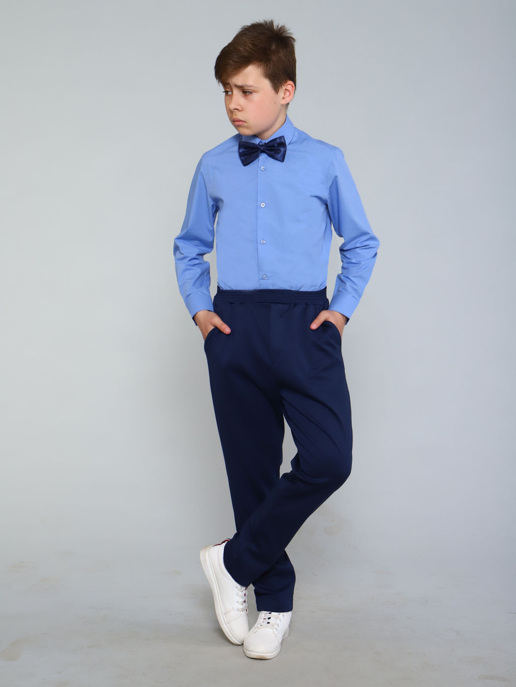 Ладошки / Рубашка Школьник белый  фото 18