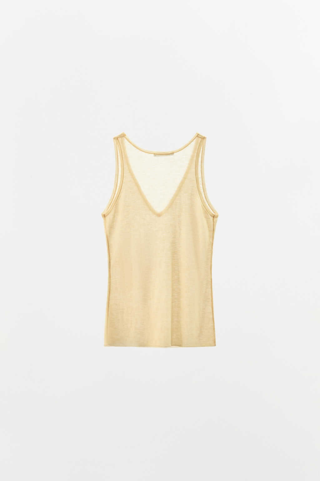100% WOOL STRAPPY TOP - Zara фото 6