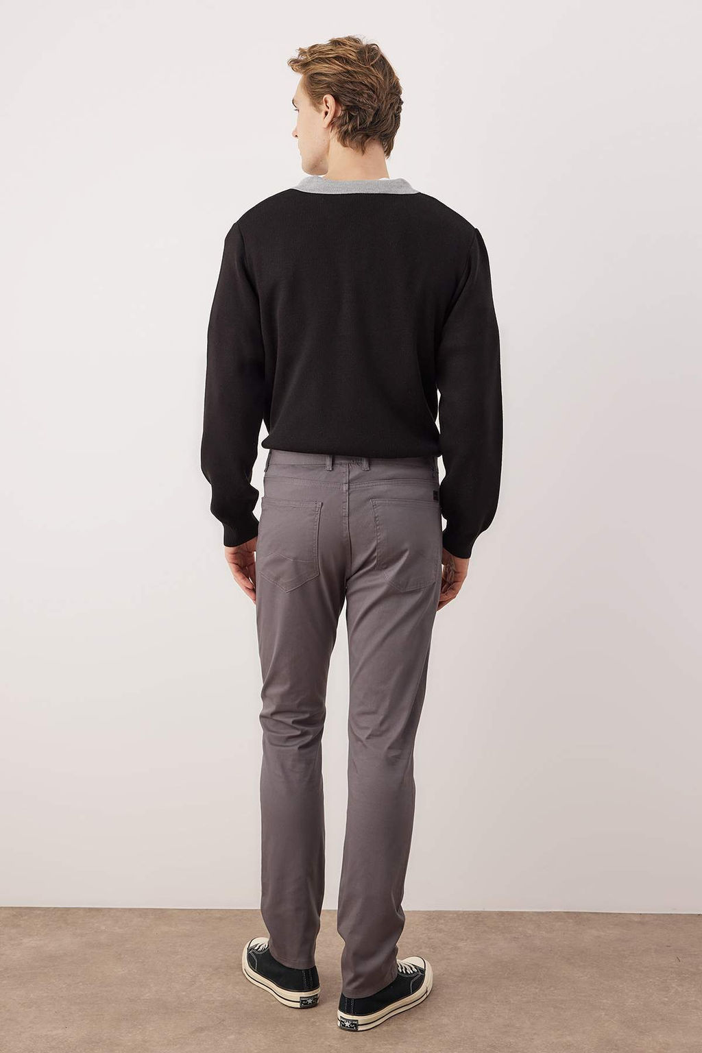 Haki Erkek Dokulu Kumas Pantolon TMNAW26PL00027 - Trendyolmilla фото 15