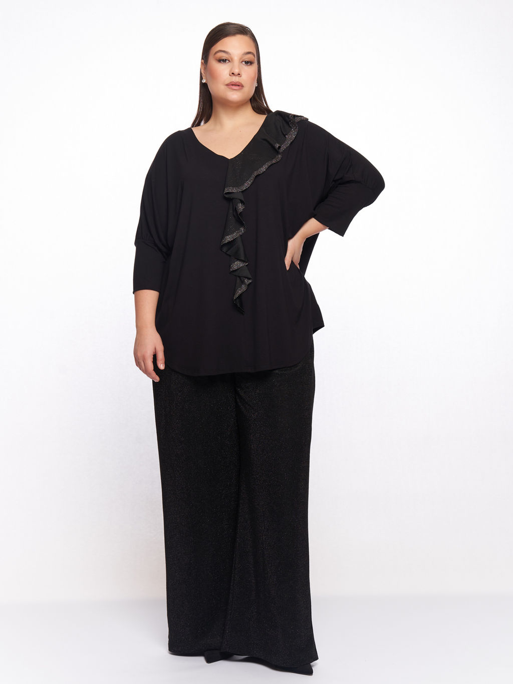 Блузка с жабо BL29003BLS01 - Артесса фото 9