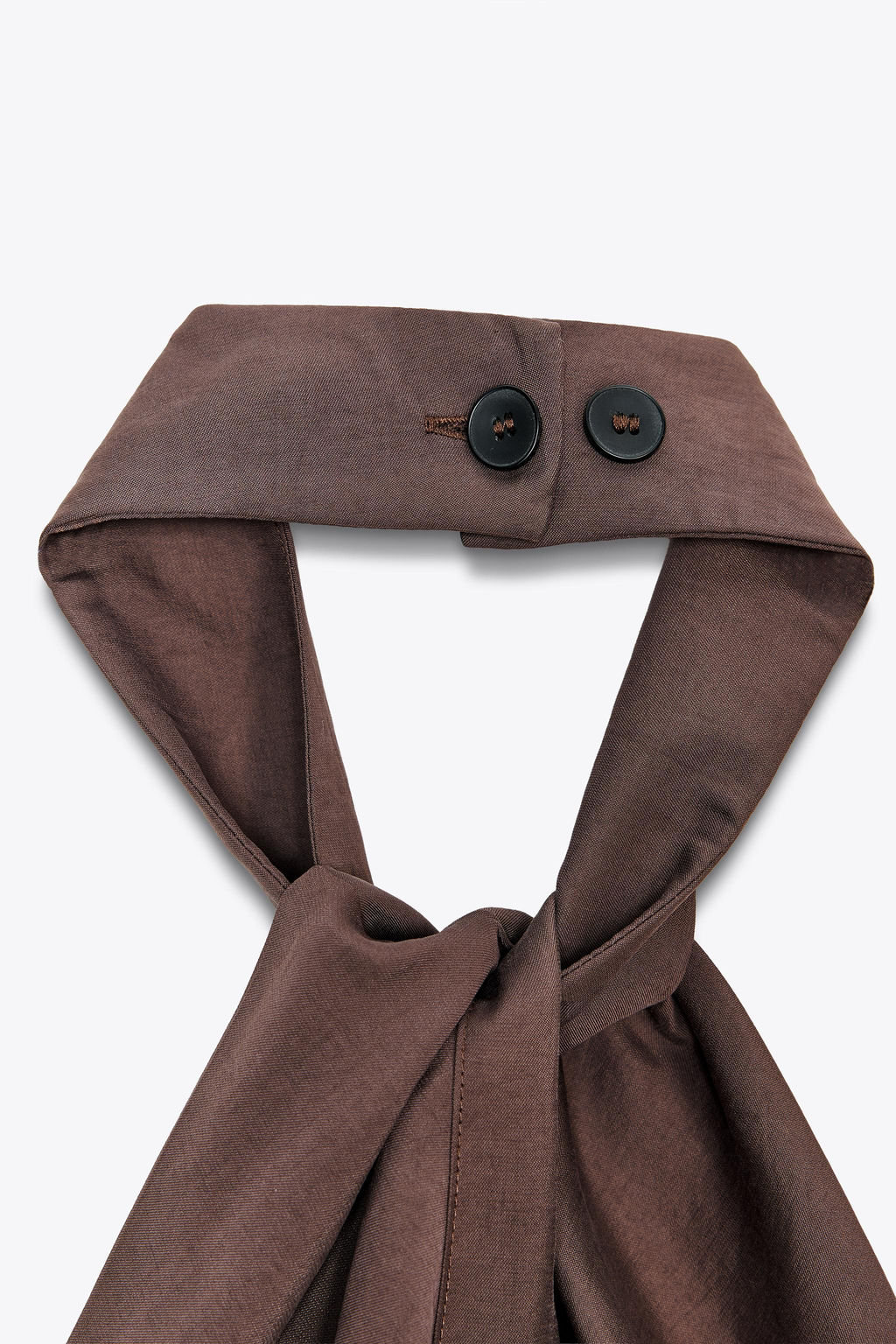 KNOTTED HALTER WAISTCOAT TOP - Zara фото 8