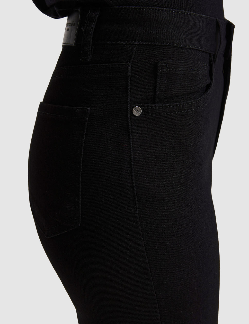 Siyah Skinny Fit Jean Pantolon