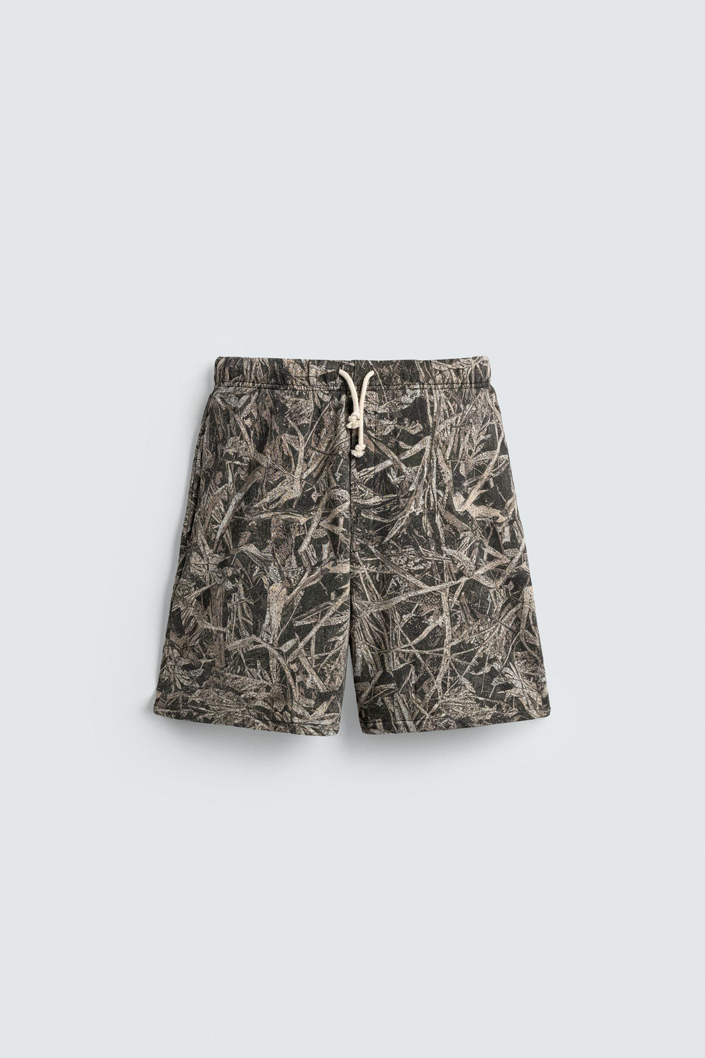 ABSTRACT PRINT BERMUDA SHORTS - Zara фото 7