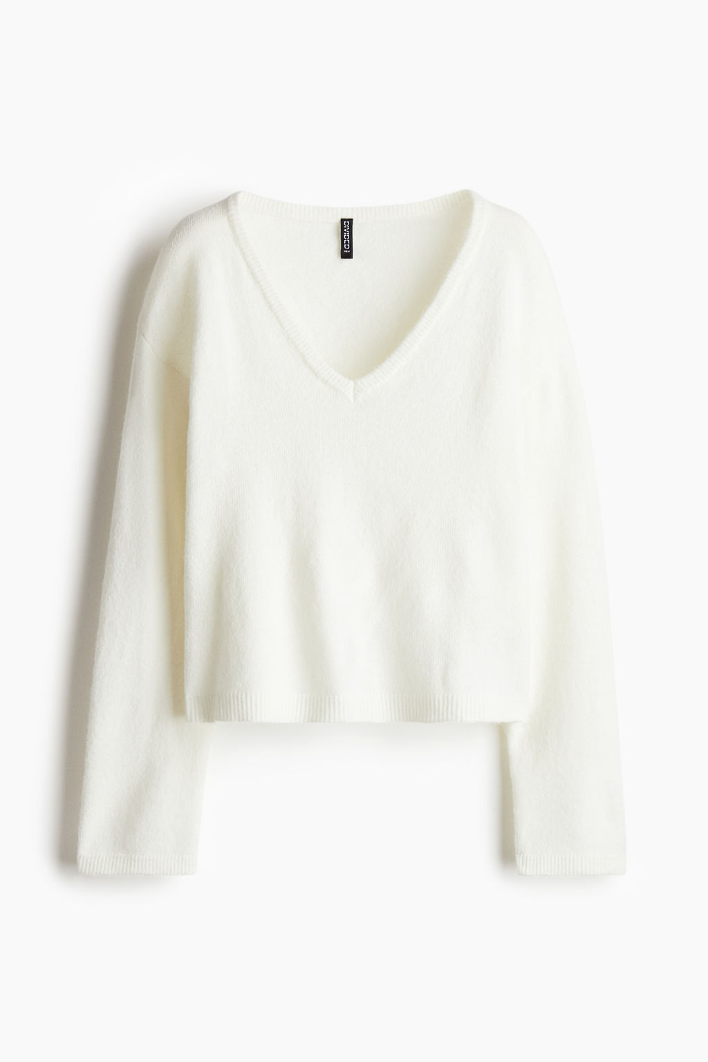 Jersey en punto fino con escote en V - H&m фото 4
